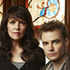 Amanda Tapping and Robin Dunne