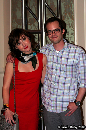 Allison Scagliotti & Neil Grayston at the Syfy Digital Press Tour in Orlando, Florida