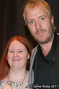 Jamie Ruby and Rhys Ifans