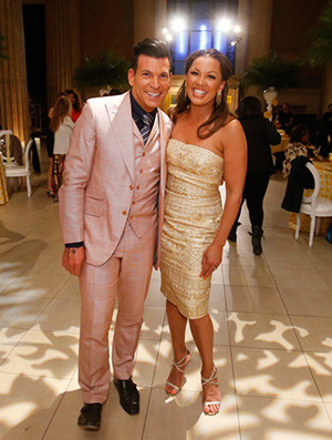 David Tutera and Vanessa Williams
